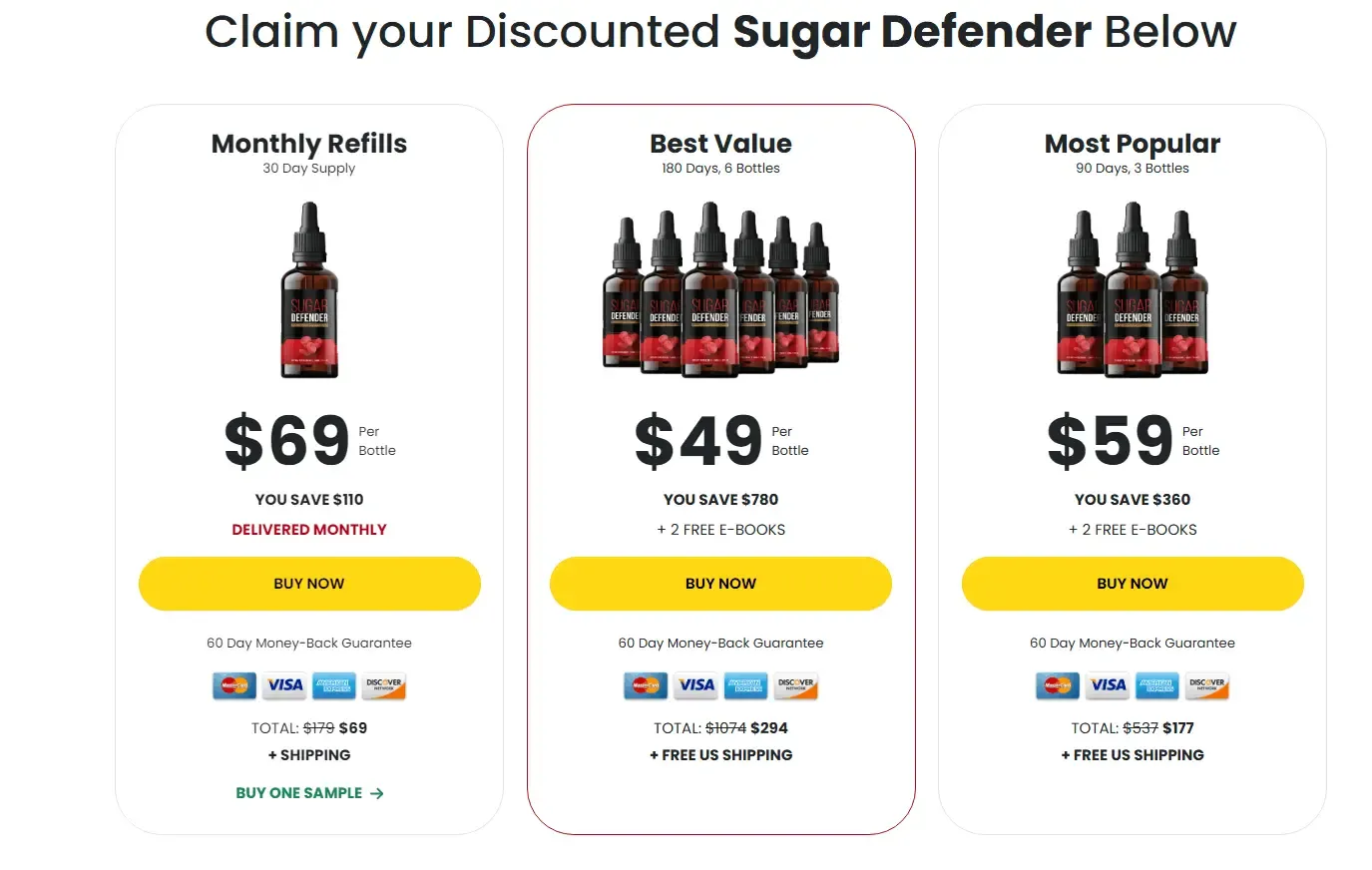 Sugar Defender Order
